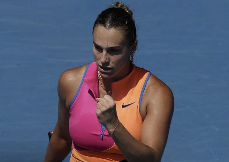 sabalenka australian open round 2
