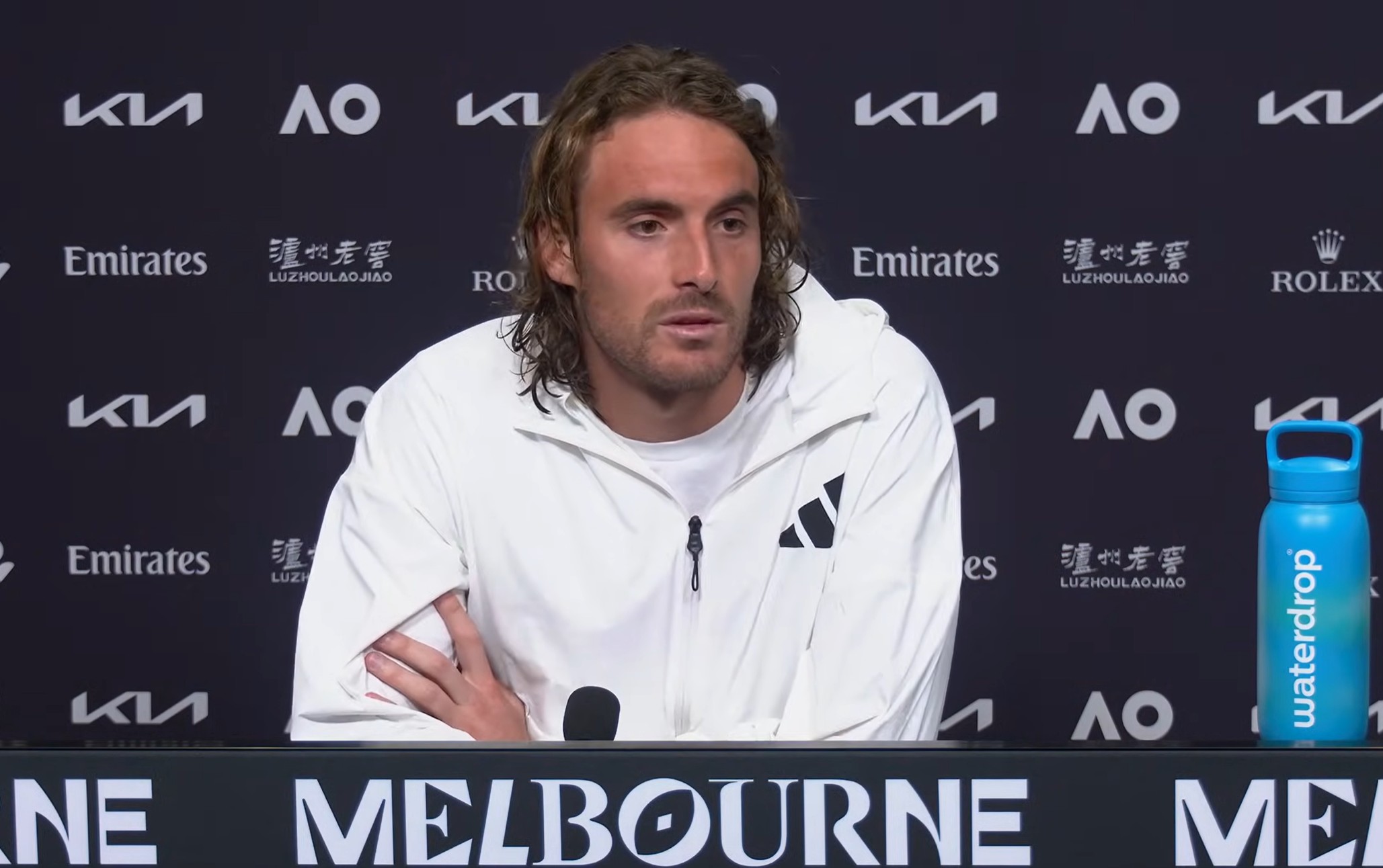 tsitsipas Australian Open press