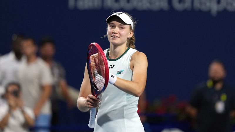 Rybakina Repels Gauff, Sets Up Toronto Final vs. Swiatek