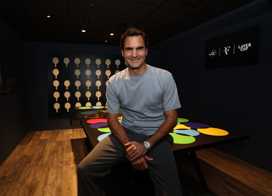 Federer Gets His Own Room (and ping pong table) at O2 Arena