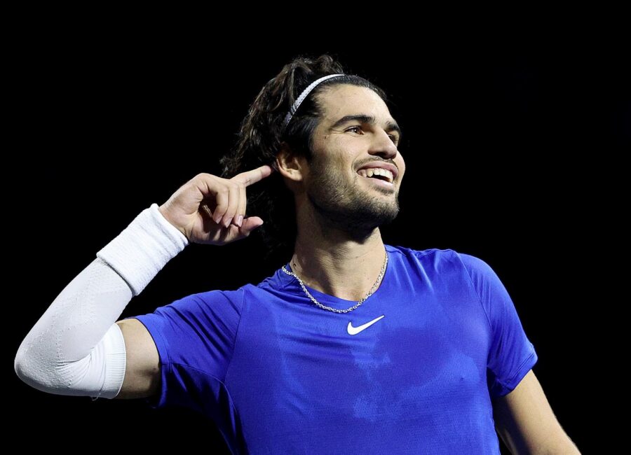 Alcaraz Takes Big Step, Saving Match Point Against Fritz