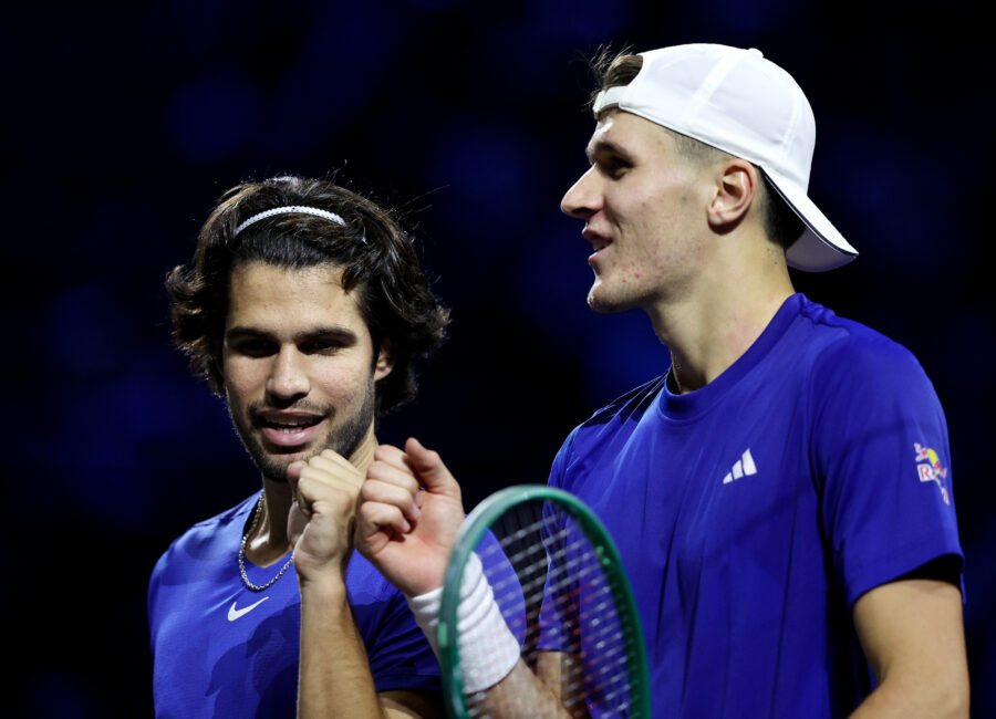 Alcaraz and Mensik Give Europe 3-1 Lead After Day 1 of Laver Cup