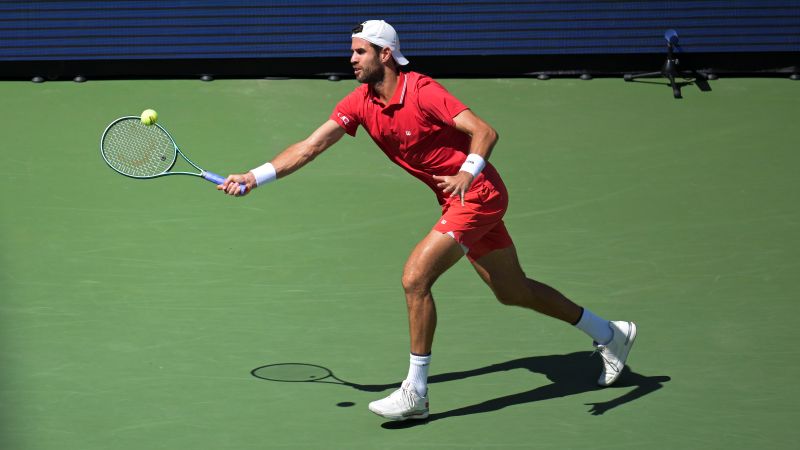 Khachanov Tops No. 3-Seeded Auger-Aliassime in US Open Upset