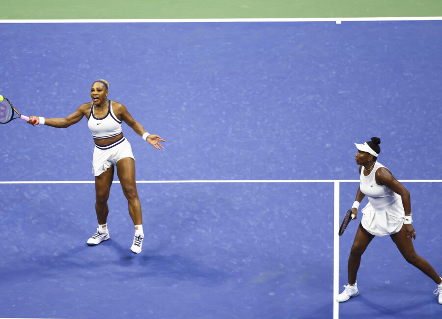 A Night to Remember on Arthur Ashe, As Williams Sisters Return (and bow out)