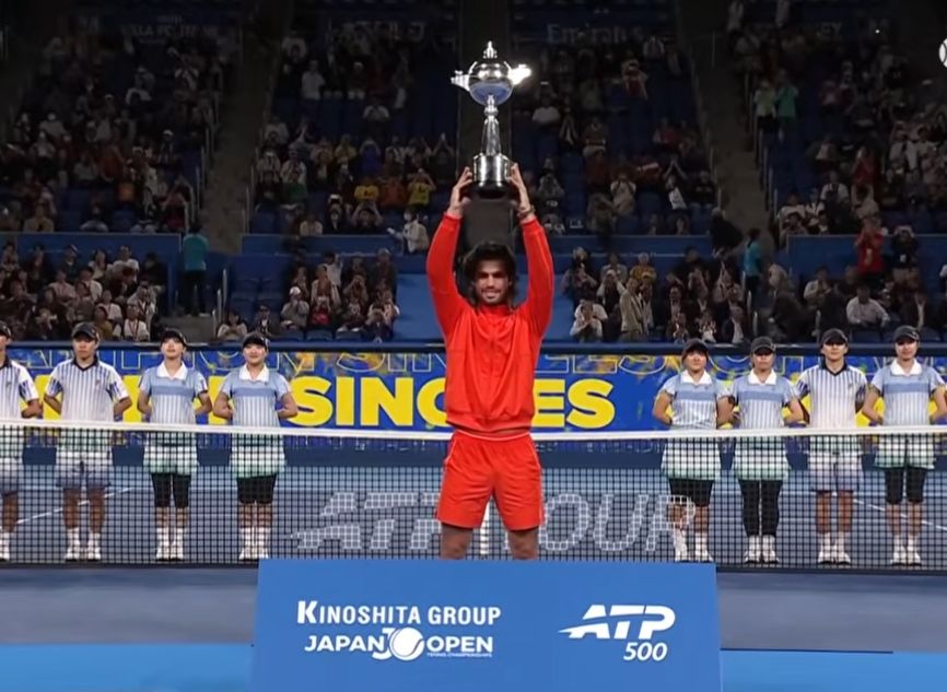 Alcaraz Tops Lehecka for Second Tokyo Title