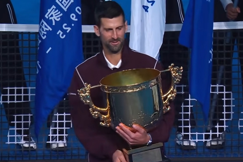 Djokovic Downs de Minaur to Claim 7th China Open Crown, Remains Perfect in Beijing