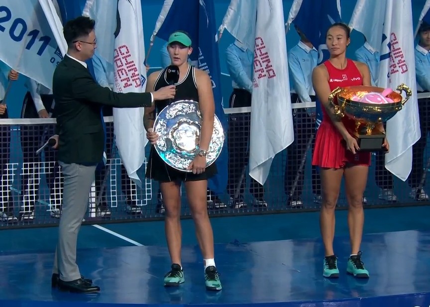 Andreeva Praises Zheng After Beijing Final: “I think that she’s going to be raising her level even more soon”