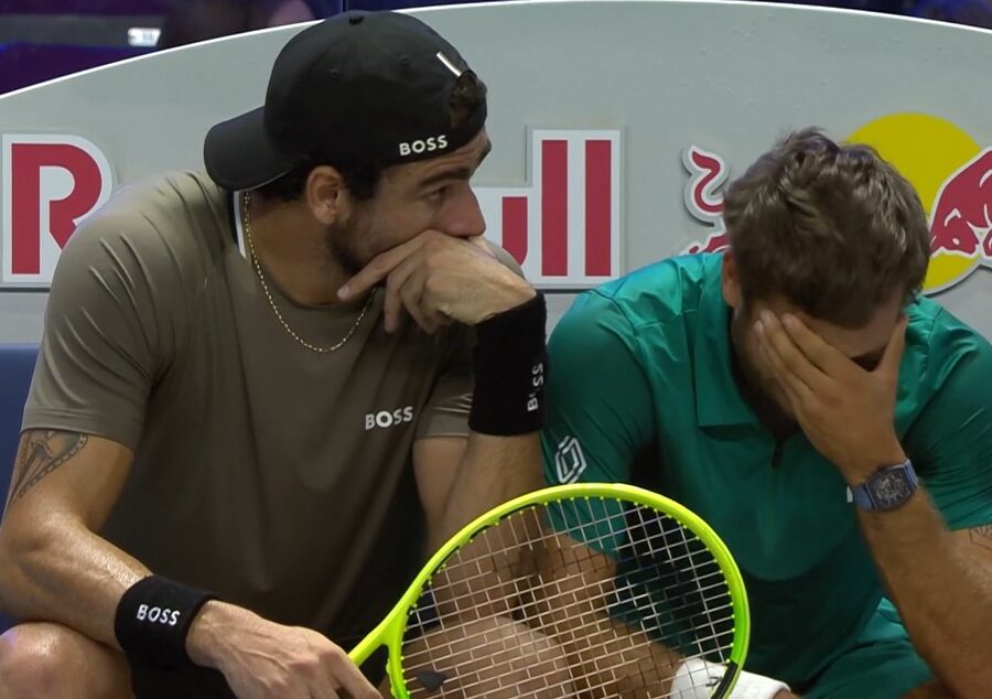 Berrettini’s Humanity Shines as He Comforts Injured Cobolli in a Time of Need