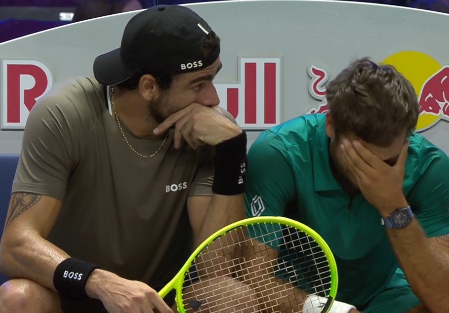 Berrettini’s Humanity Shines as He Comforts Injured Cobolli in a Time of Need