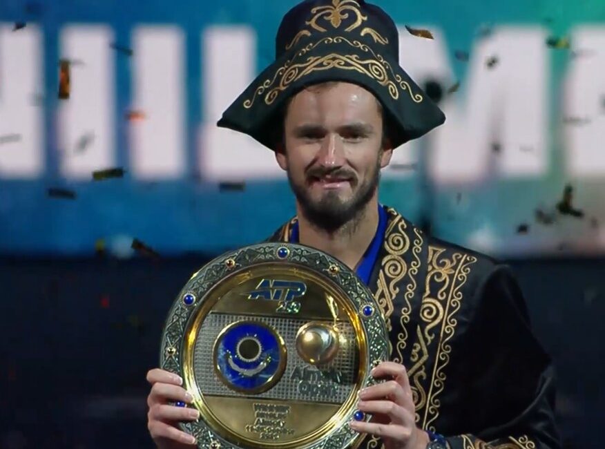 Medvedev Makes Successful Title Defense for 25th Career Title in Almaty