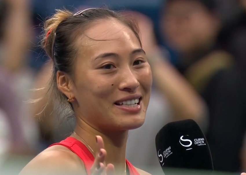 Zheng Qinwen Is Learning to Love the Lows